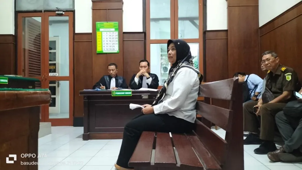 Nipu, Hartini ASN Dindik Jatim Dituntut 2 Tahun 6 Bulan Penjara