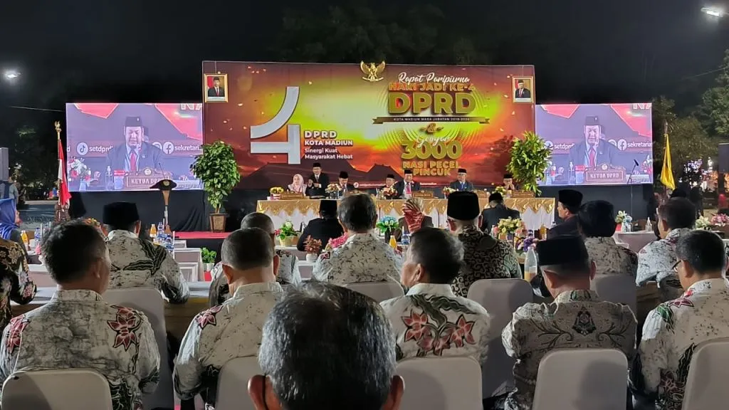 Peringati Hari Jadi ke-4, DPRD Kota Madiun Rapat Paripurna Bersama Rakyat