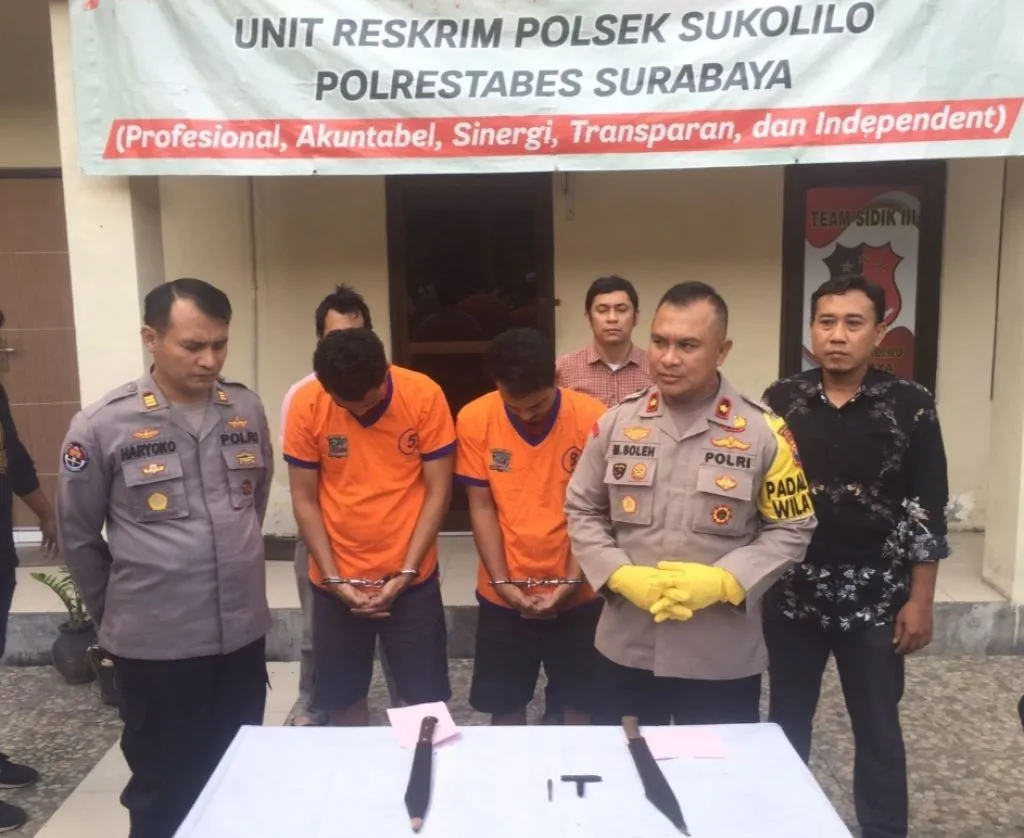 Dua Begal Konsumsi Sabu, Sempat Melawan Saat Ditangkap Polisi