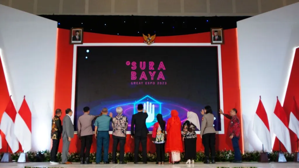 Dibuka Wali Kota Eri Cahyadi, Surabaya Great Expo 2023 Jadi Ajang Pameran UMKM