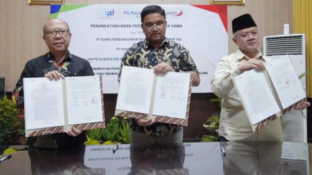 Bank Jatim Dukung Pembiayaan Petani Tebu, Sinergi Dengan PG Rajawali I dan PKPTR Malang