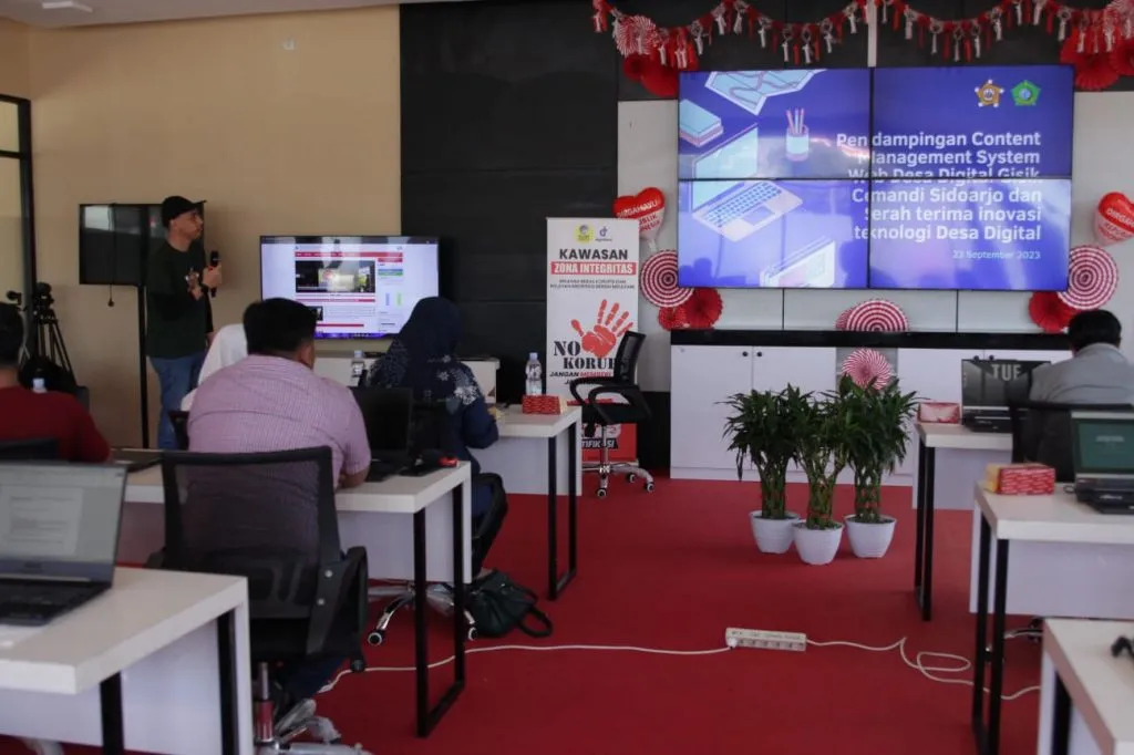 Gisik Cemandi Sidoarjo Sudah Siap Jadi Desa Digital