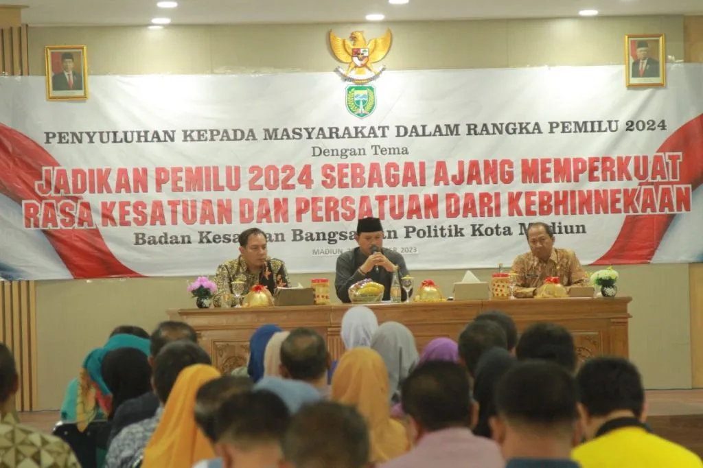 KPU dan Pemkot Madiun Ajak Caleg Wujudkan Pemilu Damai