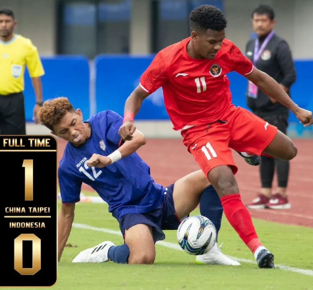 Dikalahkan Taiwan, Timnas Indonesia Wajib Menang Lawan Korea Utara