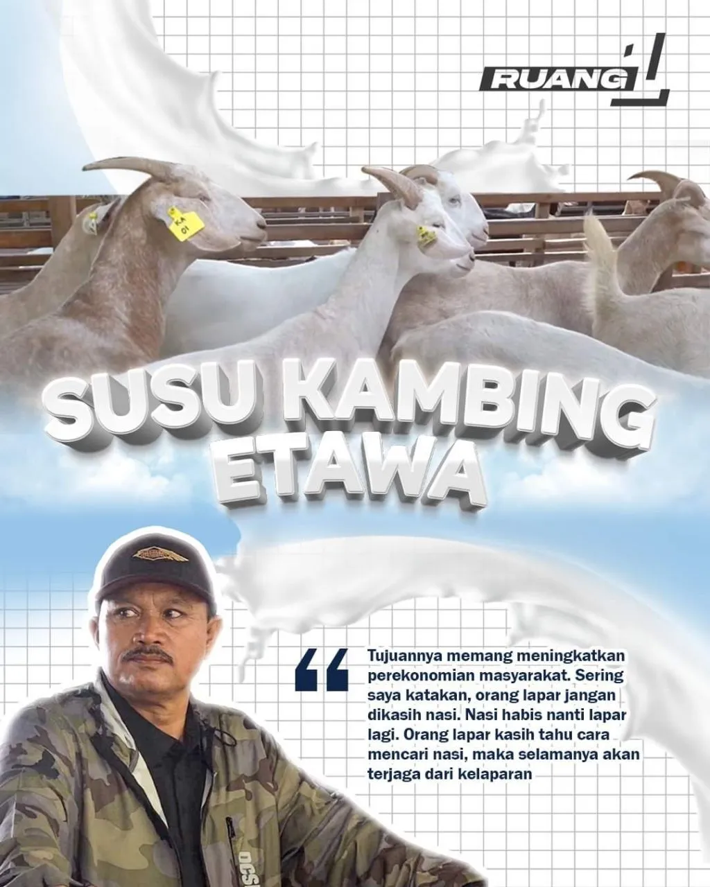Ruang Satu Kota Madiun, Susu Kambing Etawa