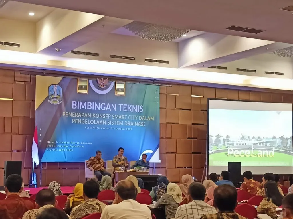 Drainase Ramah Lingkungan di Kota Madiun Jadi Percontohan Tingkat Nasional
