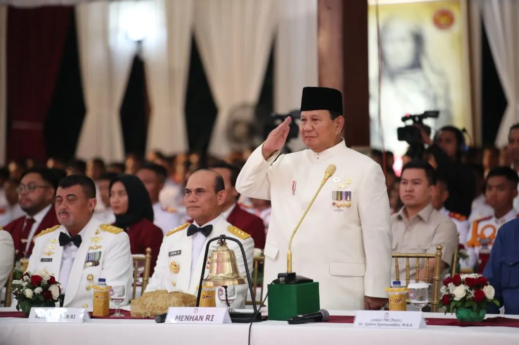 Jalin Keakraban Antara Kadet Mahasiswa, Menhan: Teruskan Pengabdianmu
