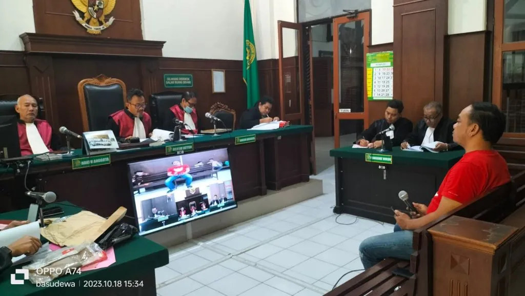 Pesan Sabu Via Instagram, Agus Anugerah Yahono Diadili
