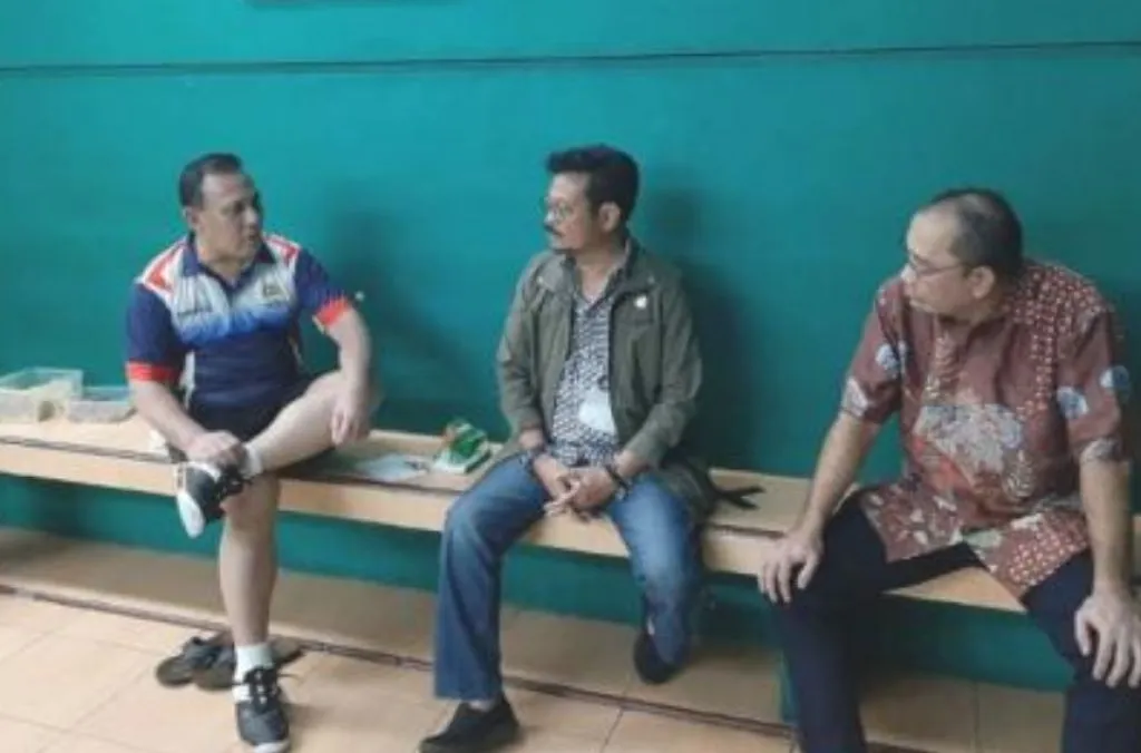 Saat Ditemui, Firli Berkali-kali Menyuruh Syahrul segera Pulang