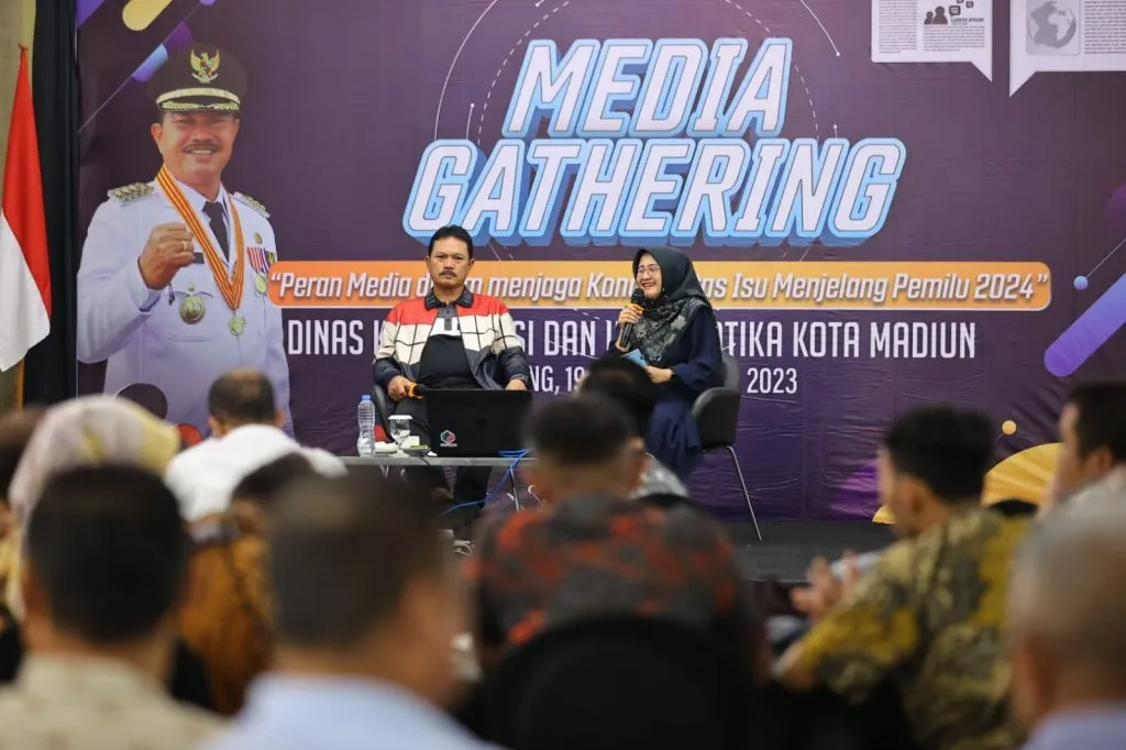 Media Gathering 2023, Walikota Madiun Ajak Pers Jaga Kondusifitas Jelang Pemilu