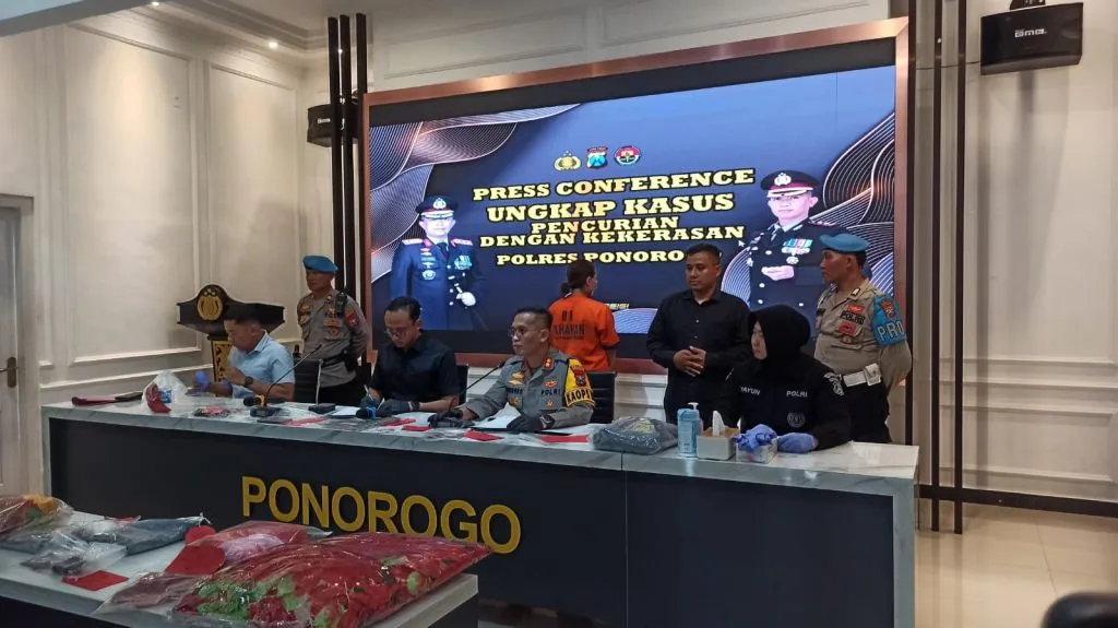 Kasus Perampokan Sadis Hotel Ngebel Ponorogo, Tersangka Terancam 15 Tahun Penjara