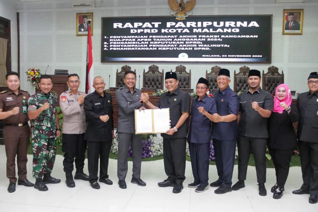 Pemkot dan DPRD Sepakati Rancangan KUA PPAS 2024, Sejumlah Fraksi Tetap Beri Catatan
