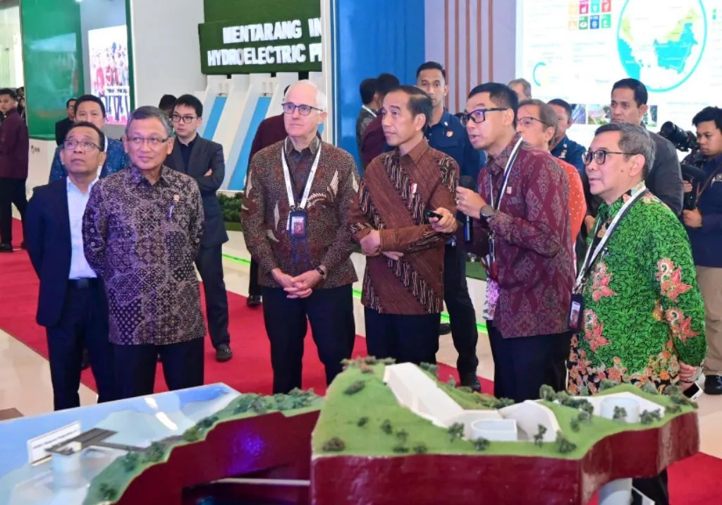 Di Hadapan Presiden Jokowi, Dirut PLN Paparkan Pengembangan Hydropower di Tanah Air