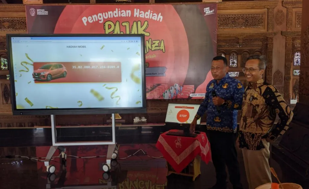 Undi Pemenang Pajak Extravaganza, Bupati Ponorogo: Apresiasi untuk WP Taat