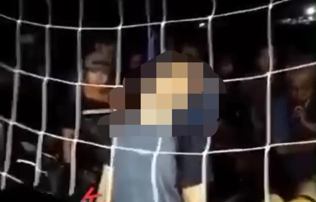 Mantan Pasien RSJ Gantung Diri di Jala Gawang Sepakbola