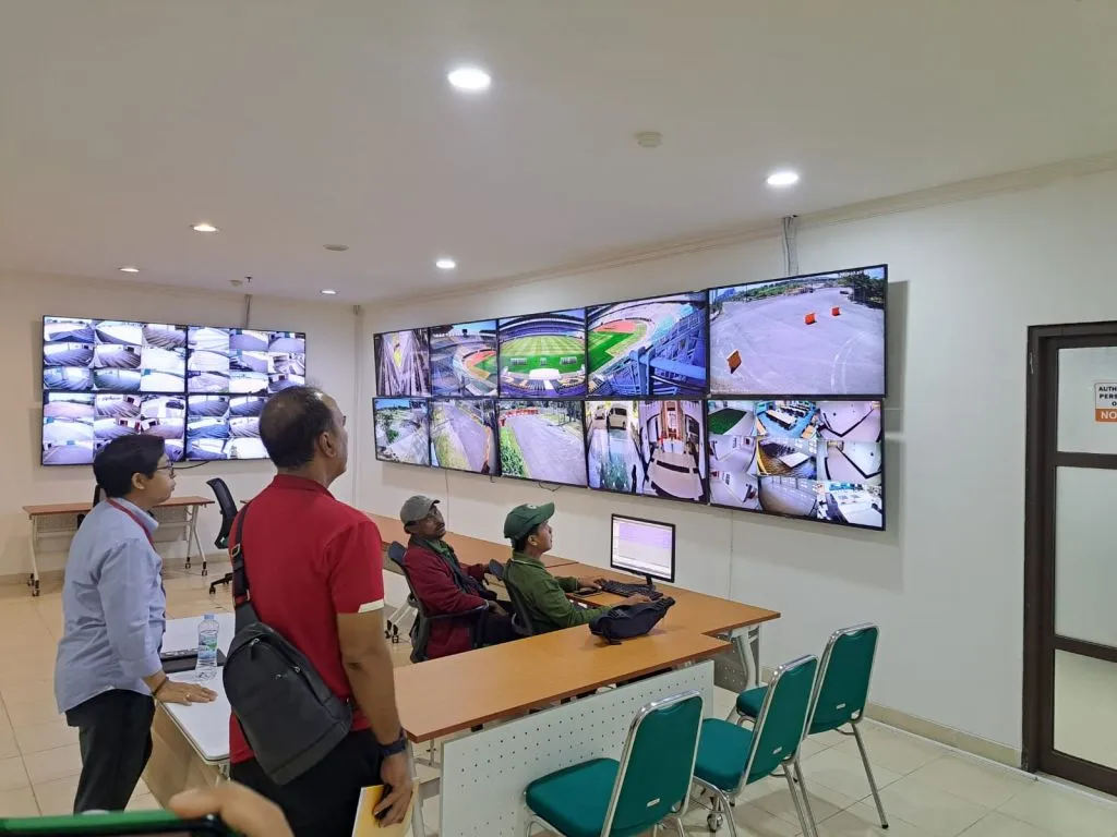 Pasang 123 CCTV, Pemkot Surabaya Lengkapi Stadion GBT dengan 7 Kamera 360 Derajat