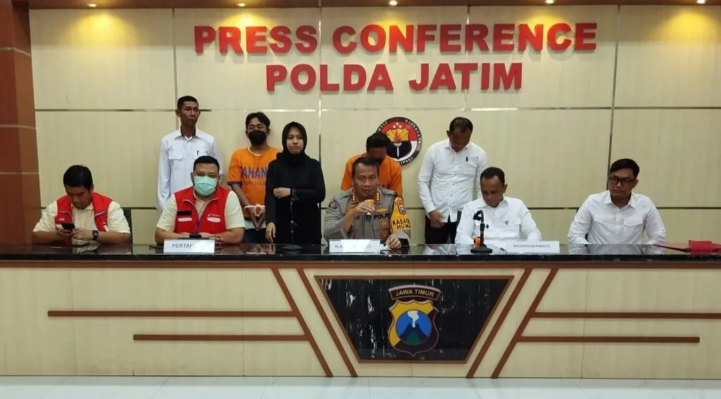 Subdit Tipidter Polda Jatim Ungkap Sindikat Solar Subsidi Modus Modifikasi Truk