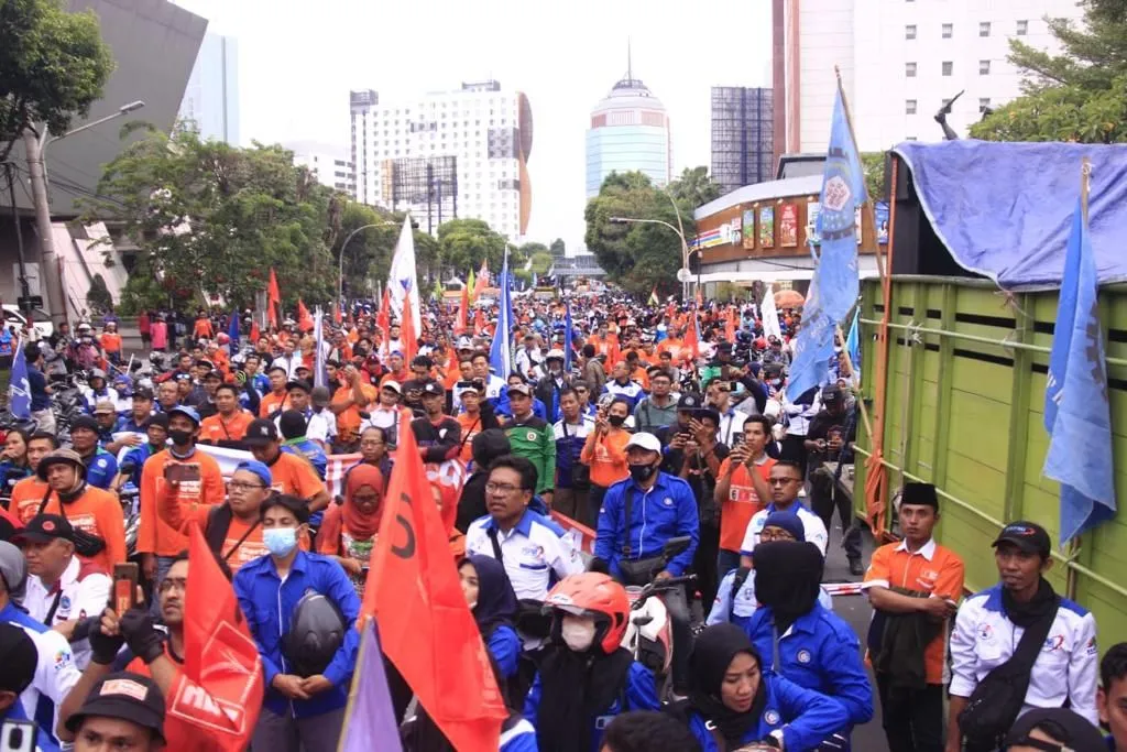 Pasca Penetapan UMK 2024, DPD RTMM SPSI Jatim Siap Jaga Kondusifitas Pemilu Mendatang