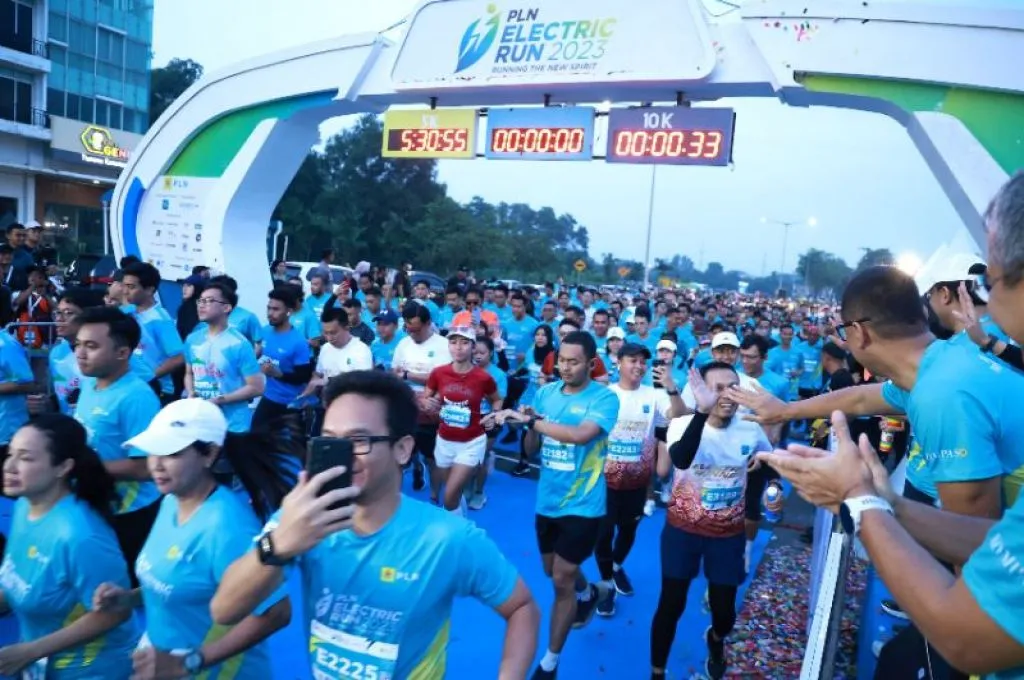 PLN Electric Run 2023 Berhasil Kurangi Emisi 11.880 Kg CO2