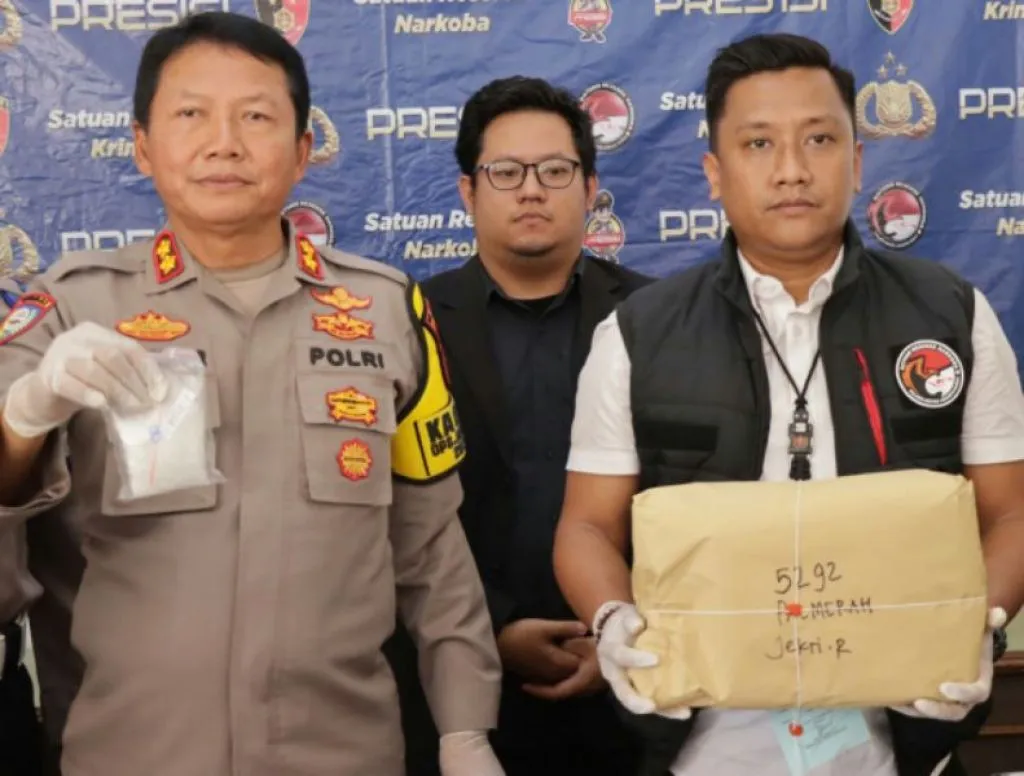 Polsek Palmerah Lipat Pengedar Ganja dan Sabu Skala Besar