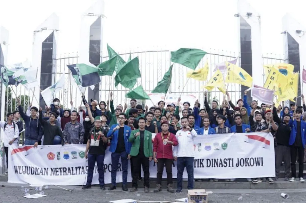 Mimbar Rakyat Medan, Ratusan Mahasiswa Serukan Penolakan Terhadap Politik Dinasti