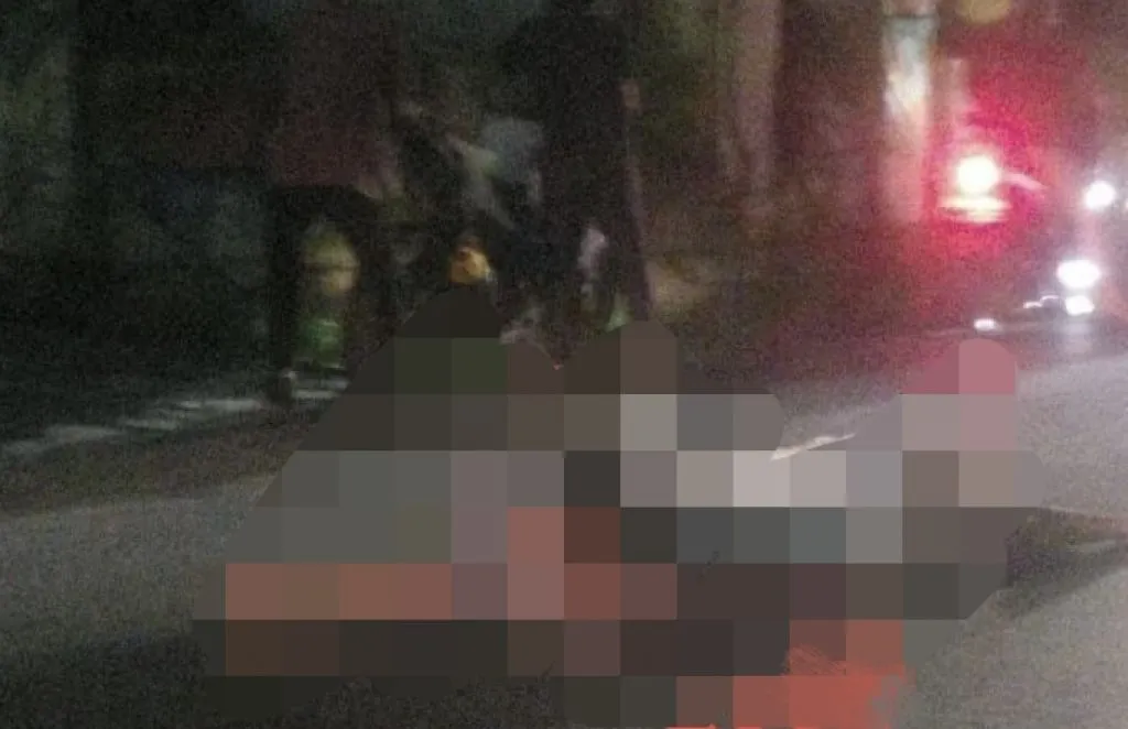 Kecelakaan, Dua Orang Terluka Parah di Tengah Jalan