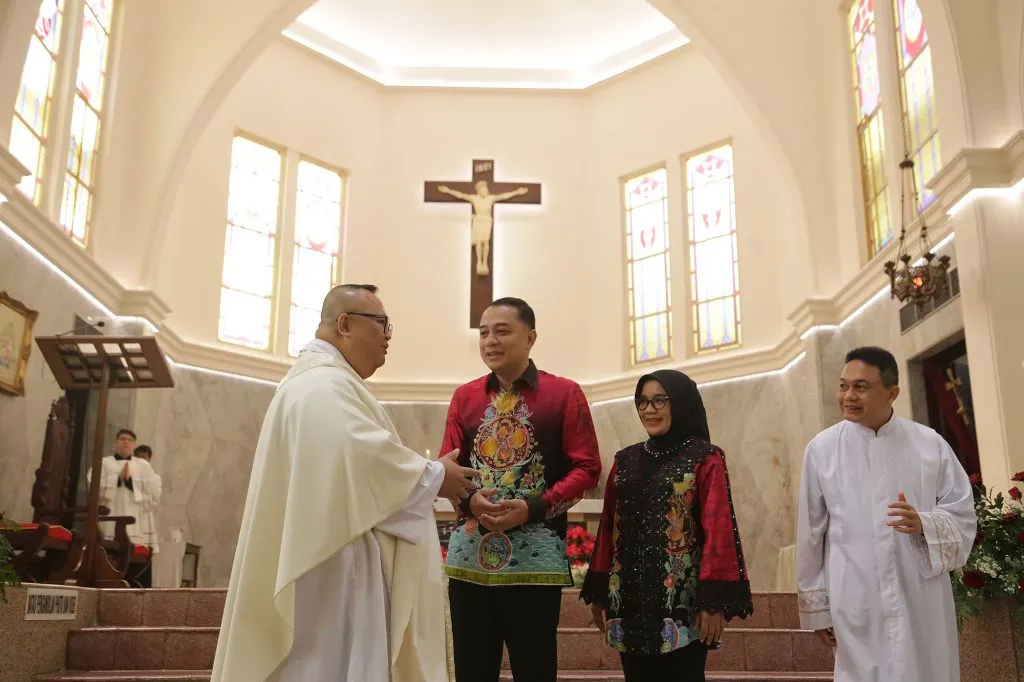 Wali Kota Eri Cahyadi Pastikan Ibadah Natal Aman dan Lancar
