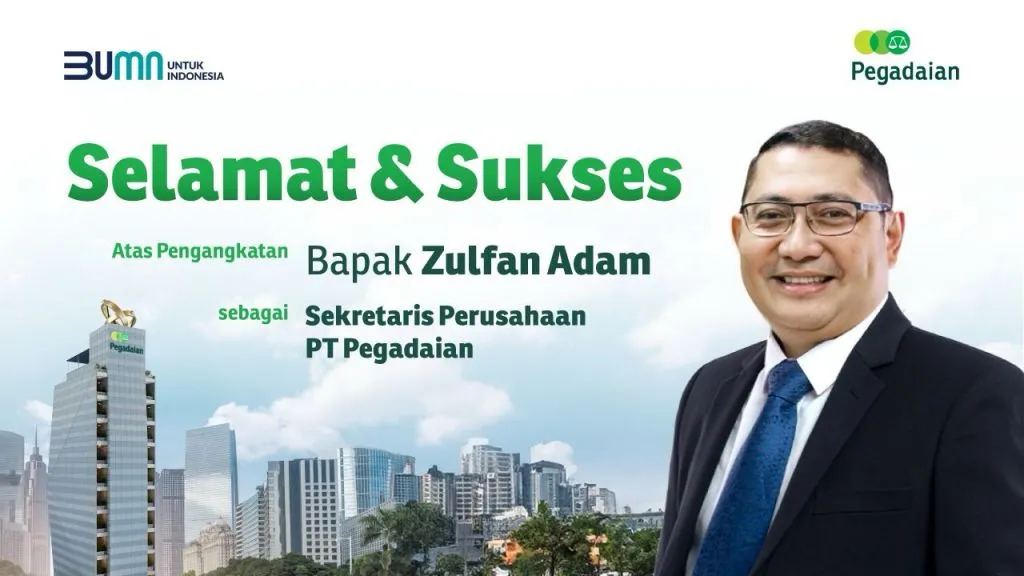 Sambut Tahun Baru, PT Pegadaian Resmi Lantik Sekretaris Perusahaan Baru