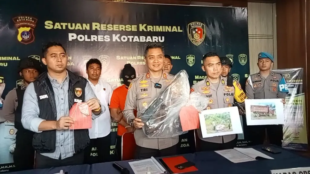Pencuri Pupuk Kepergok Punya Senpi Rakitan