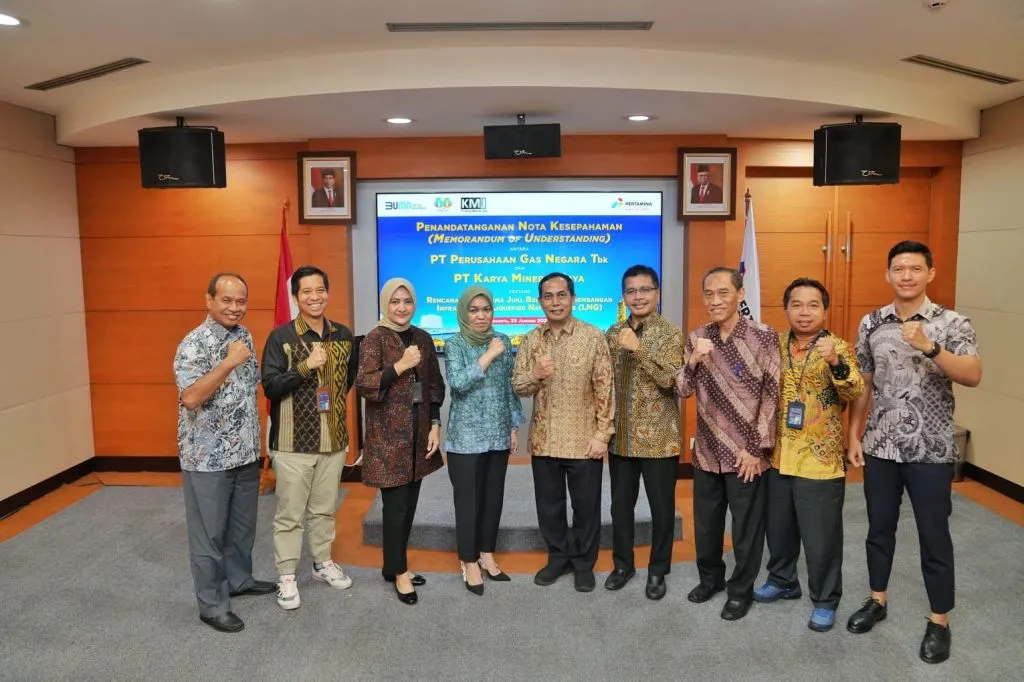 PGN Teken MoU Pasokan LNG dari KMJ
