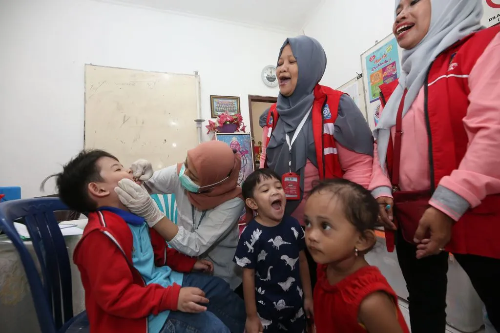 Pemkot Berhasil Lampaui Target Sub PIN Polio Putaran Pertama hingga 103,64 Persen