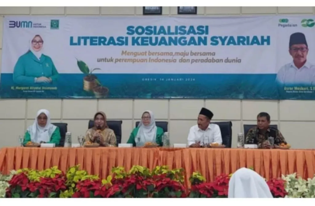 Pimpinan Pusat Fatayat NU Gandeng PT Pegadaian Turun Gunung ke Gresik