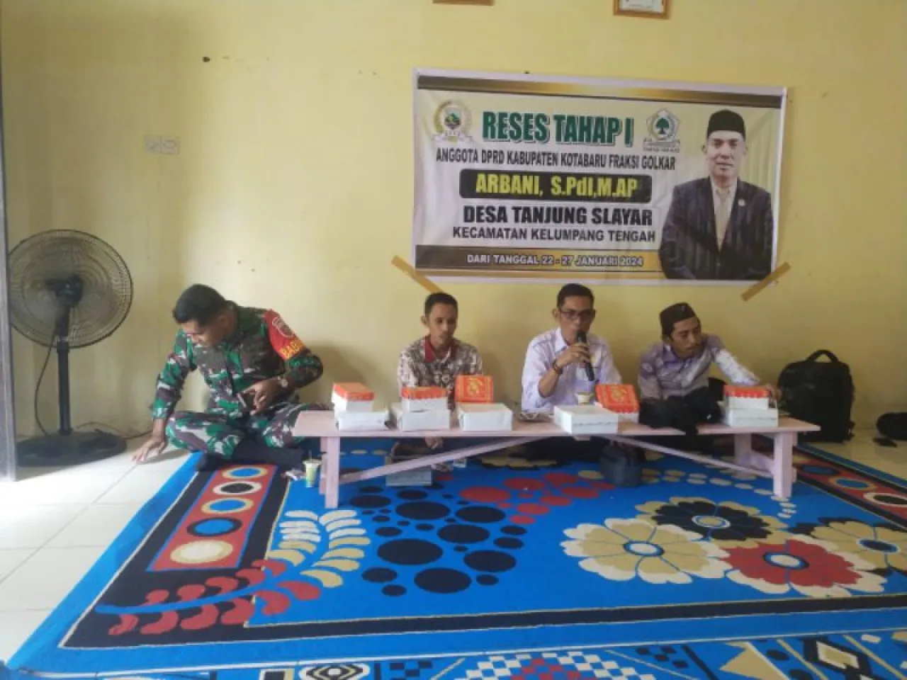 Laksanakan Reses Tahap I Tahun 2024, Arbani Datangi 7 Desa di 2 Kecamatan