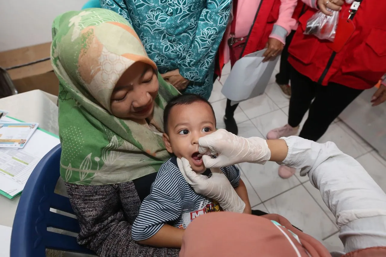 Gelar Sub PIN Polio Putaran Kedua, Pemkot Surabaya Sasar 329.616 Anak