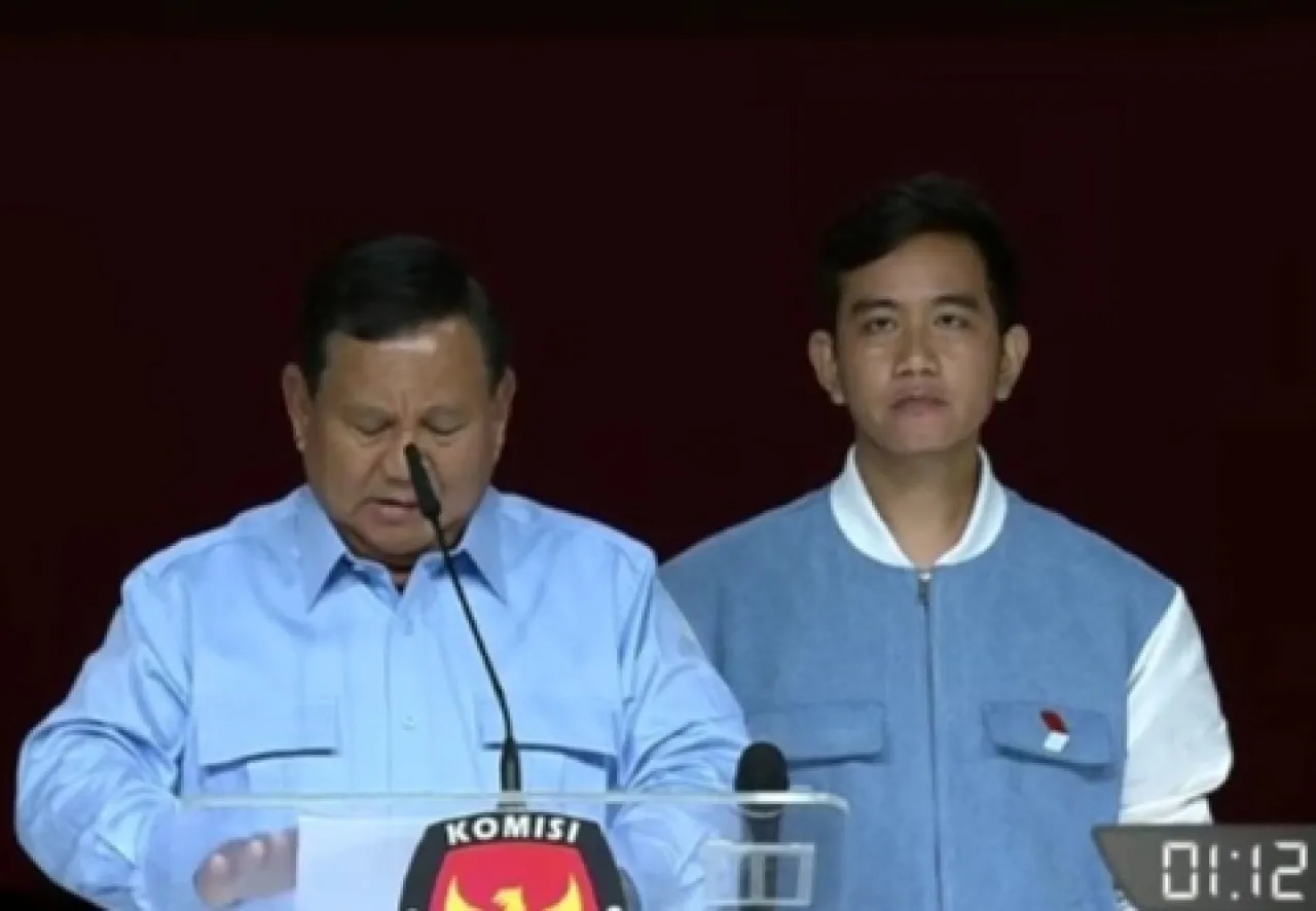 Kalimat Penutup, Prabowo Minta Maaf