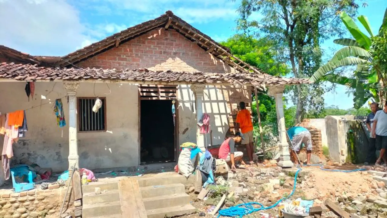 Tabung Helium Meledak, 2 Rumah di Ponorogo Porak Poranda
