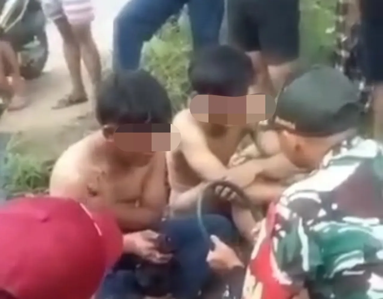 Dua Begal Muda Berhasil Diamankan Warga