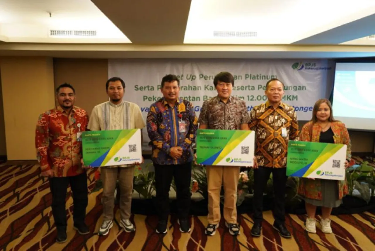 Bank Jatim - BPJamsostek Bersinergi Dukung Kesejahteraan 12.000 Pekerja Rentan