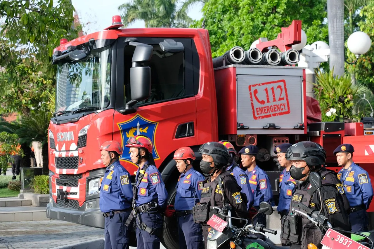 HUT ke-105 Damkar Nasional di Surabaya Gelar Skill Competition hingga Pameran Alat Pemadam Kebakaran