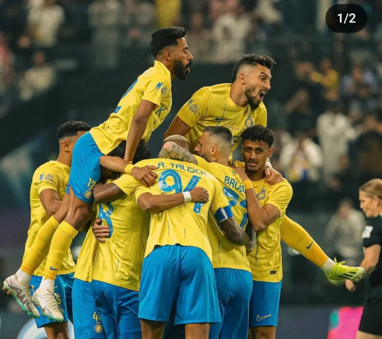 Tanpa Ronaldo, Al Nassr Bantai Messi Cs 6-0