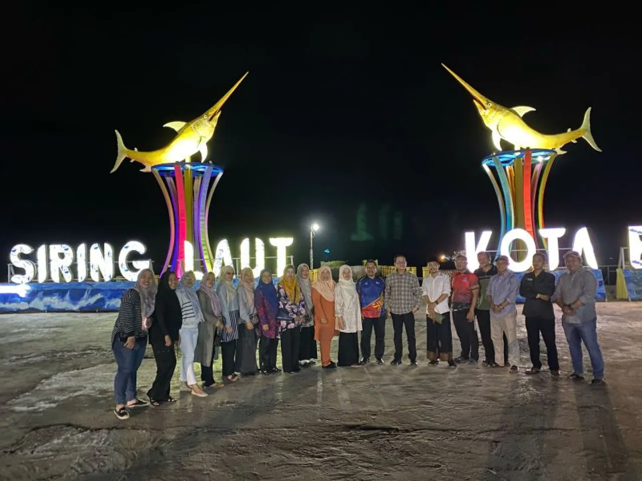Tamu dari Malaysia Takjub dengan Keindahan Wisata di Kabupaten Kotabaru