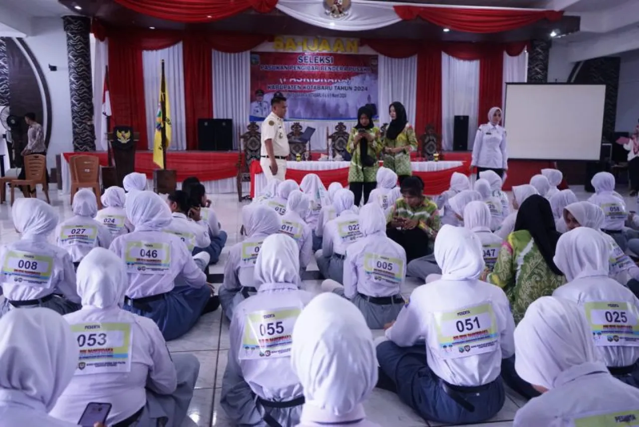 Kesbangpol Kotabaru Gelar Seleksi Paskibraka Tingkat Kabupaten dan Provinsi Tahun 2024