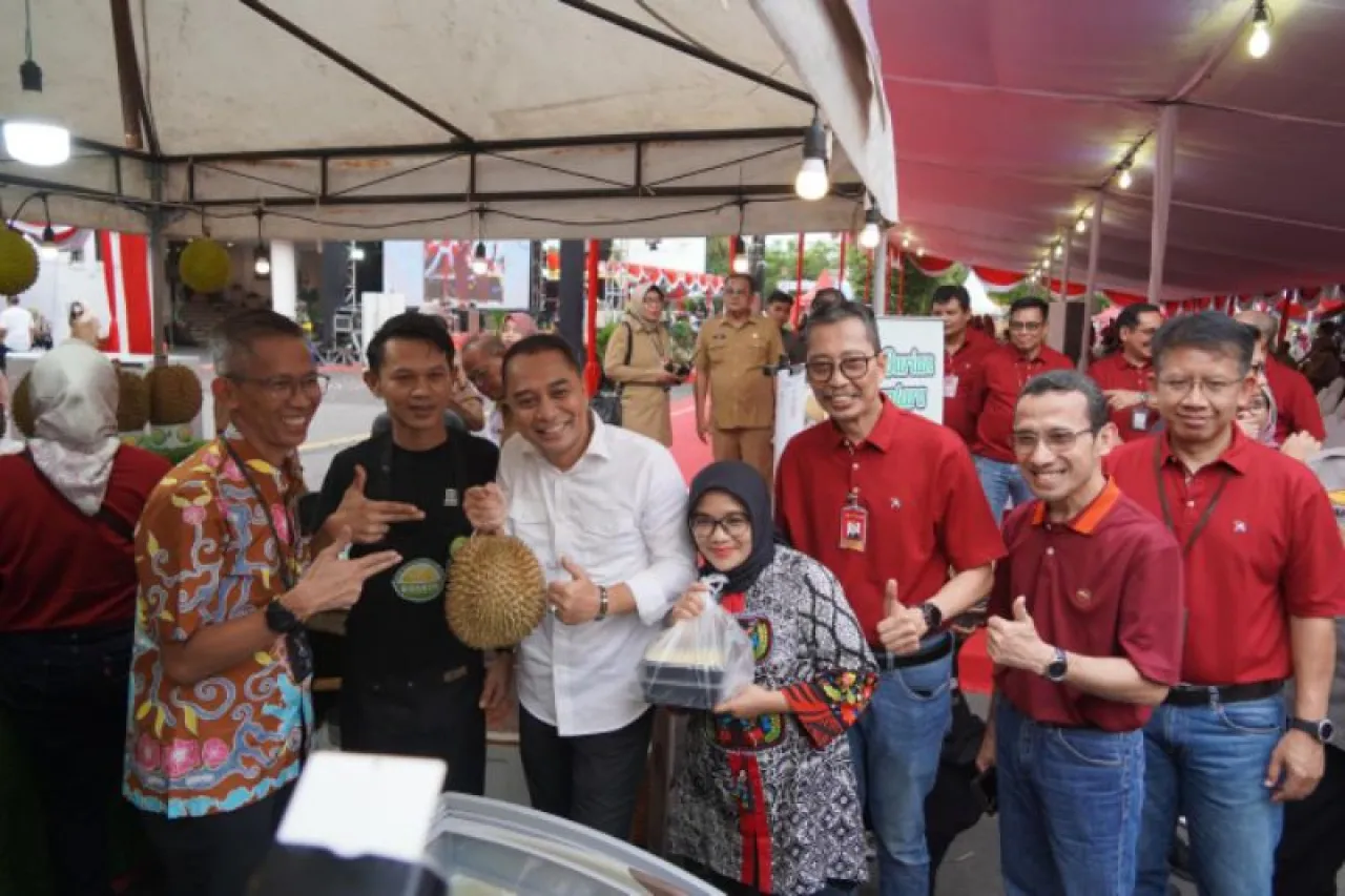 Bank Jatim QRIS Ramadan Vaganza di Balai Kota Surabaya Semarak