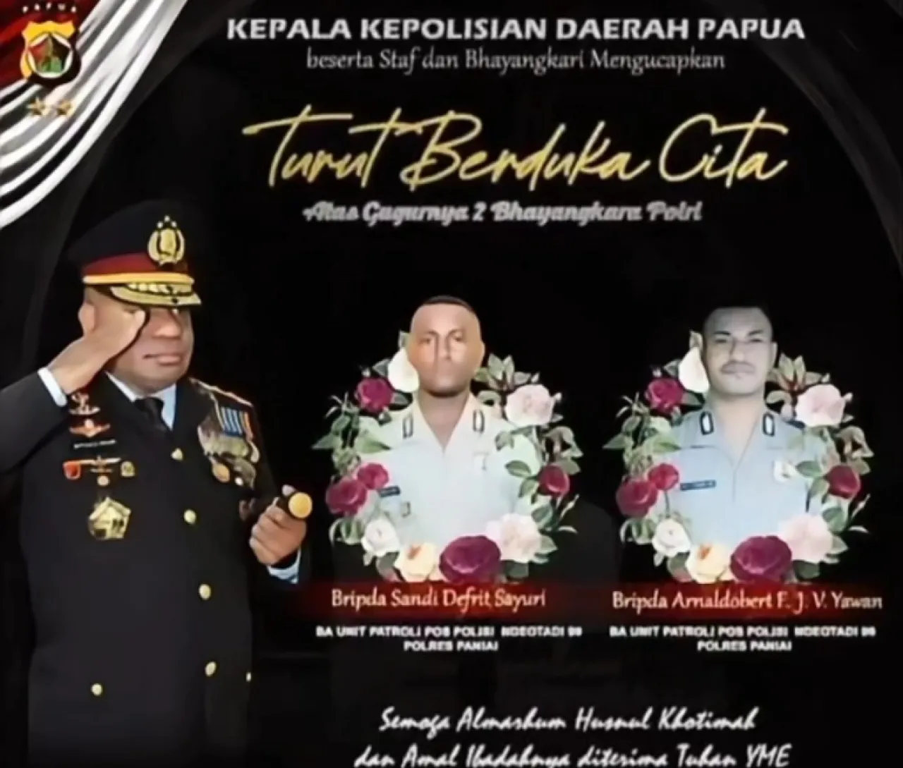 Jaga Helipad, Dua Anggota Polisi Gugur Ditembak KKB
