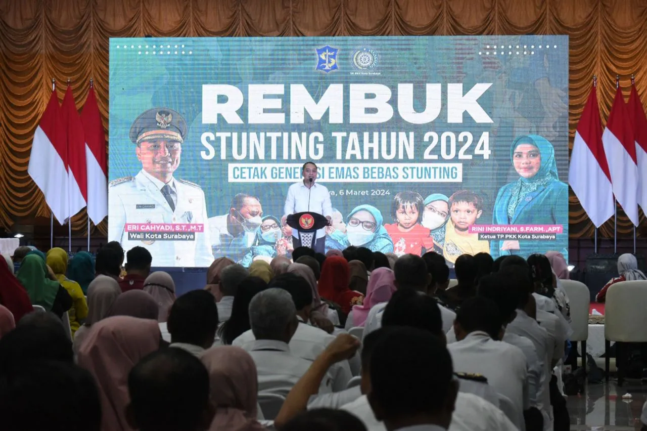 Angka Stunting di Surabaya Terus Menurun: Tersisa 255 Anak dan 47 Kelurahan Sudah Nol Kasus