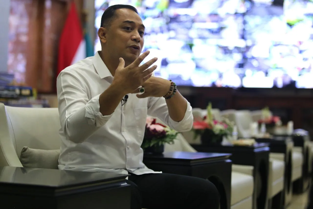 Wali Kota Eri Imbau Warga Surabaya Lapor RT/RW Saat Mudik Lebaran