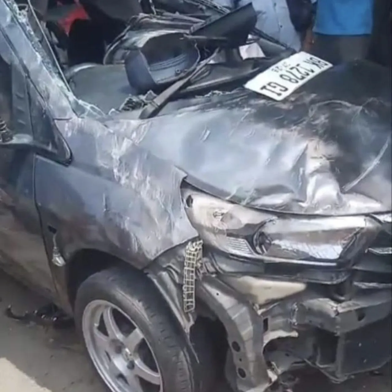 Mobilio vs Kereta Api, 4 Orang Tewas