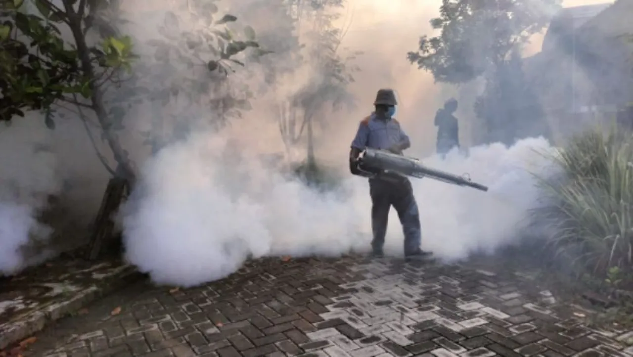 Cegah DBD Meluas, Dinkes Kabupaten Madiun Lakukan Fogging