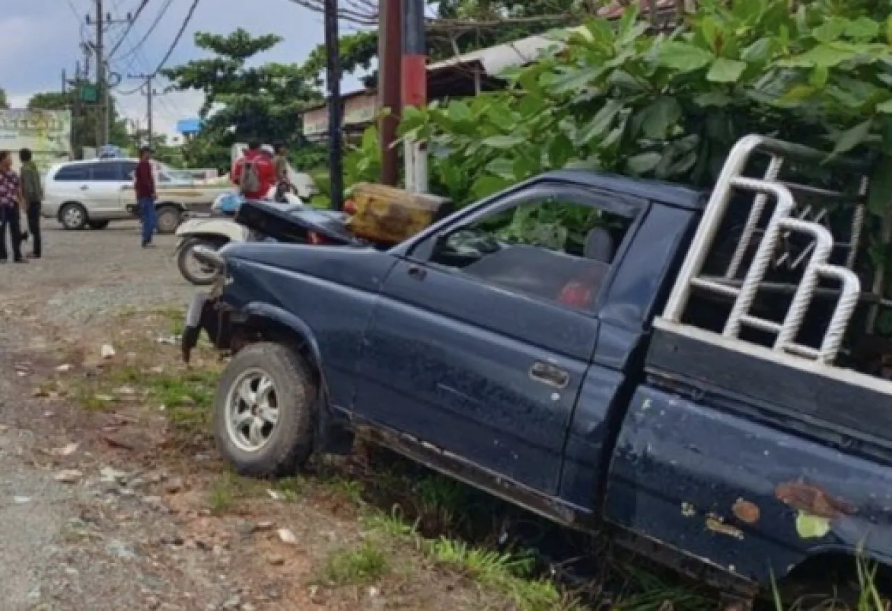 Toyota Etios vs Pikap Tabrakan, Bayi 2 Bulan Meninggal