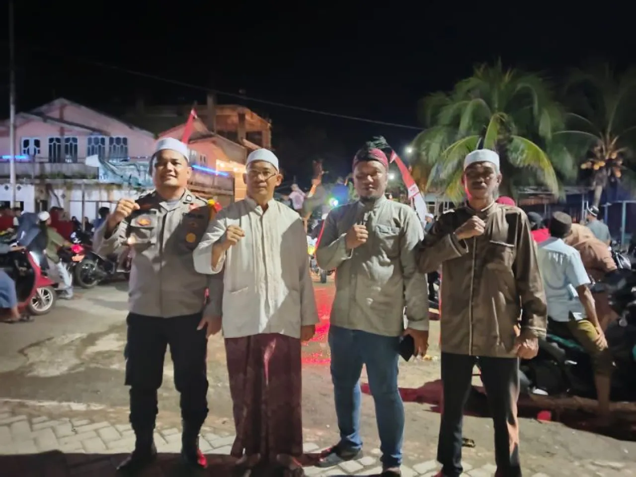 Kemeriaham Menyambut Lebaran 1445 H di Kecamatan Kelumpang Selatan